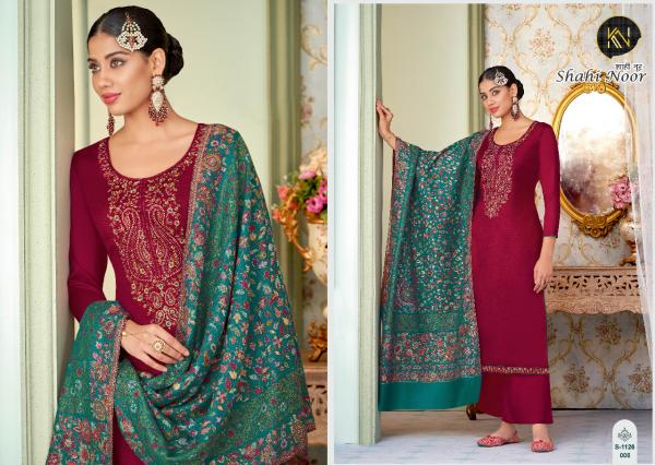 Alok Kulnidhi Shahi Noor Pashmina Designer Exclusive Dress Material
